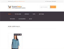Tablet Screenshot of buyersdeal.net